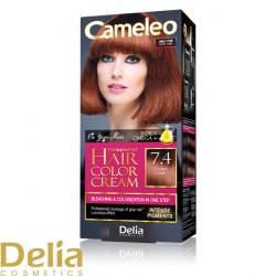 Krema za trajno izbeljivanje kose CAMELEO OMEGA 5 - Bakar 7.4